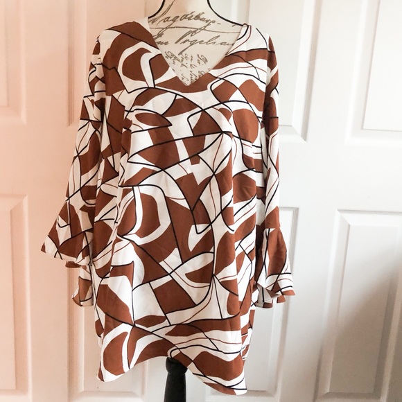 Alfani Tops - Alfani Woman Butterfly Sleeve Top Plus Blouse NWT